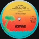 Aswad - Chasing For The Breeze / Gave You My Love (2x12