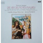 Thomas Stoltzer, Capella Antiqua MÃ¼nchen, Konrad Ruhland - Die Vier Deutschen Psalme / The Four German Psalms / Les Quatre Psaumes Allemands (2xLP, Box)