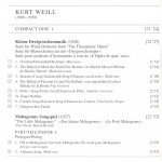 Weill* - David Atherton (2), The London Sinfonietta* - Kleine Dreigroschenmusik / Mahagonny Songspiel / Happy End / Berliner Requiem / Violin Concerto (2xCD, Comp, RE, RM)