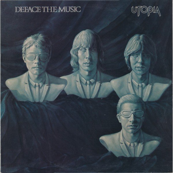 Utopia (5) - Deface The Music (LP, Album, Win)