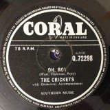 The Crickets (2) - Oh, Boy / Not Fade Away (Shellac, 10
