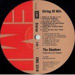 The Shadows - String Of Hits (LP, Album, Bro)