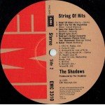 The Shadows - String Of Hits (LP, Album, Bro)