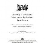 Idlewild - Actually It's Darkness (CD, Single, Promo)