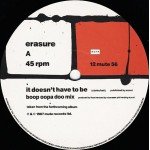 Erasure - It Doesn't Have To Be (12