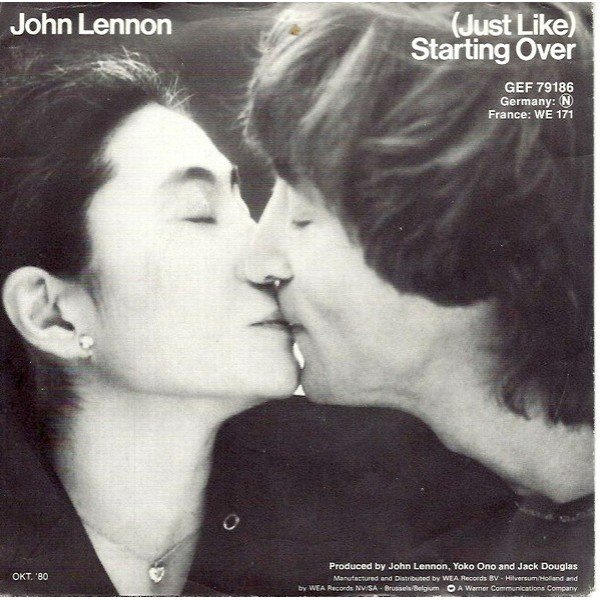 John Lennon - (Just Like) Starting Over/Kiss Kiss Kiss (7